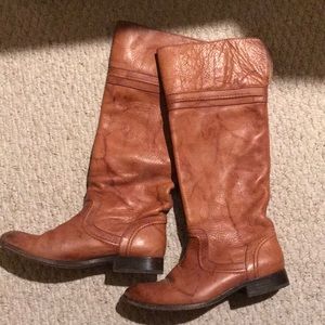 Frye Melissa Trapunto Leather Boots